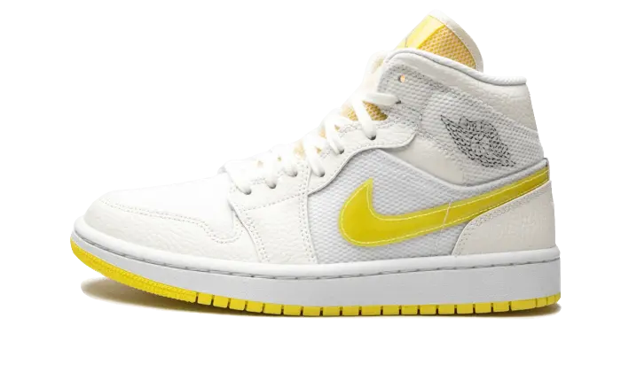 Jordan 1 mid geel hotsell