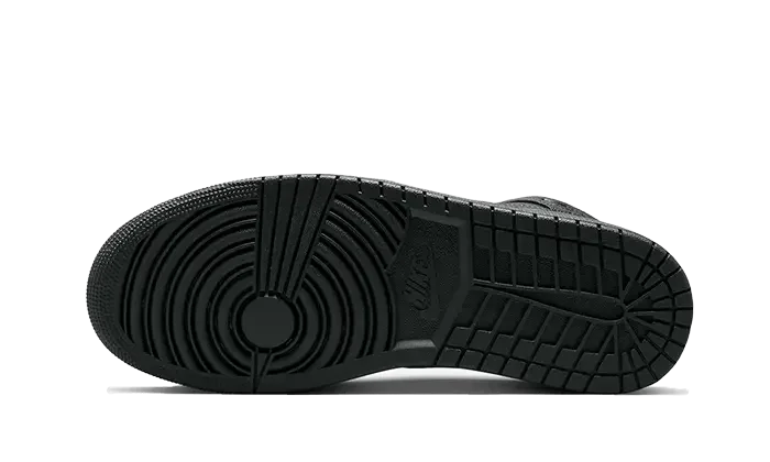 Air Jordan 1 Mid Triple Black (2022)