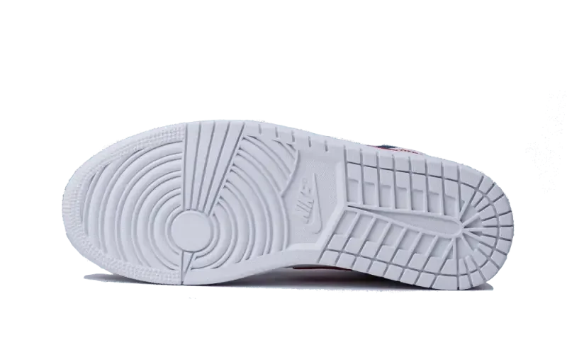 Air Jordan 1 Mid White Red Royal - BQ6472-164