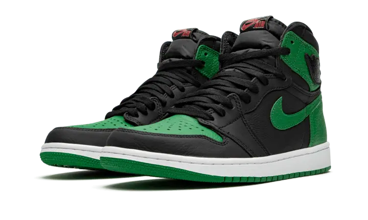 Air Jordan 1 Retro High OG Pine Green Black - 555088-030