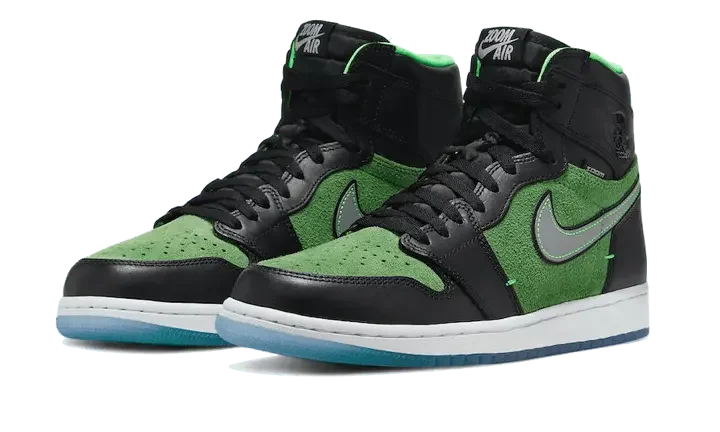 Air Jordan 1 Retro High Zoom Black Green - CK6637-300