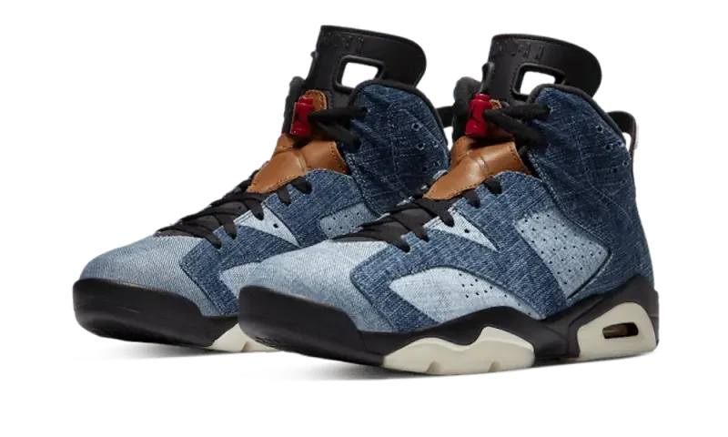 Air Jordan 6 Retro Washed Denim - CT5350-401