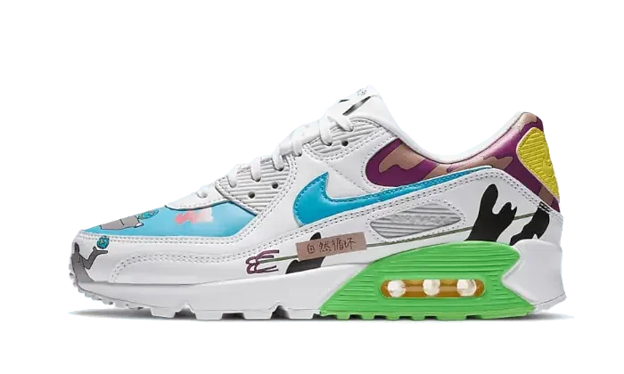 Nike Air Max 90 Flyleather Ruohan Wang - CZ3992-900