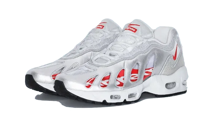 Nike Air Max 96 Metallic Silver Supreme - CV7652-001