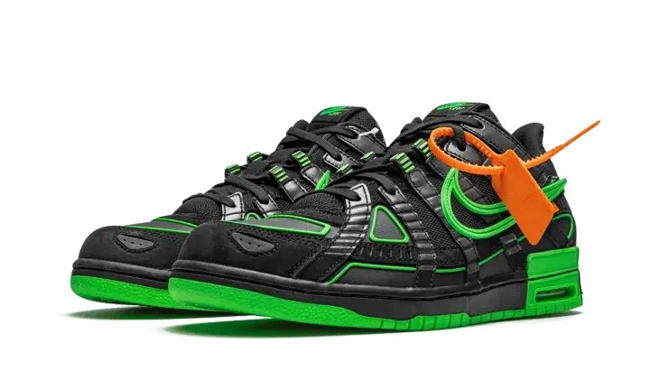 Nike Air Rubber Dunk Off-White Green Strike - CU6015-001