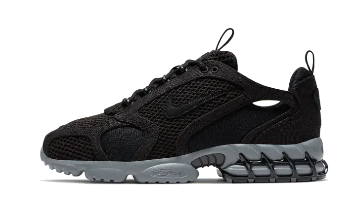 Stussy × Nike Air Zoom Spiridon CG 2 Nike Air Zoom Spiridon Cage 2 Stussy Black
