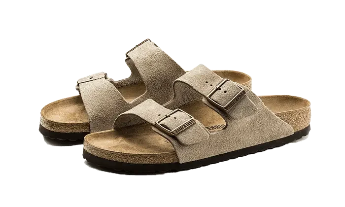 Birkenstock Arizona Suede Leather Taupe