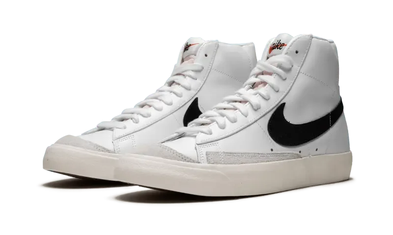 Nike Blazer Mid '77 Vintage White Black - BQ6806-100