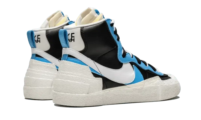 Nike Blazer High Sacai White Black Legend Blue - BV0072-001