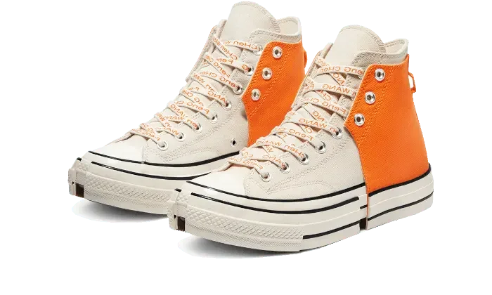 Converse - Chuck Taylor All-Star 2-in-1 70s Hi Feng Chen Wang Orange Ivory - 169840C