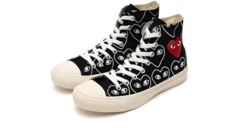 Converse Chuck Taylor All Star 70s Comme Des Garçons Play All-Over Black