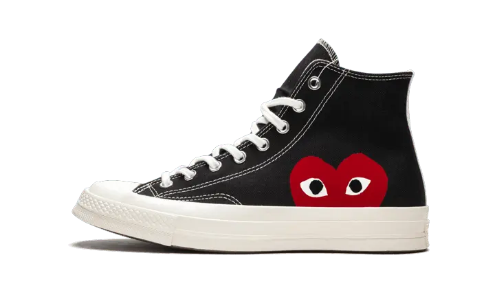 Converse Chuck Taylor All Star 70s Hi Comme des Garcons PLAY Black