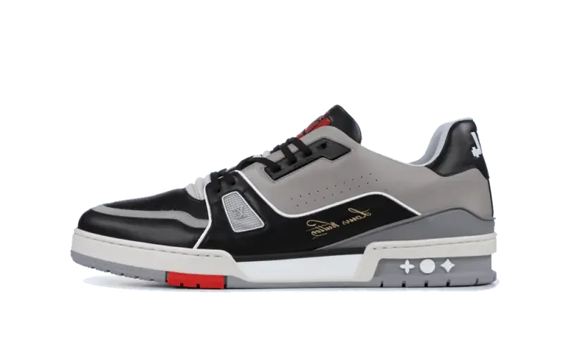 Louis Vuitton LV Trainer Sneaker Low Black Grey