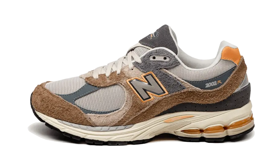 men's new balance 2002r casual shoes mushroom