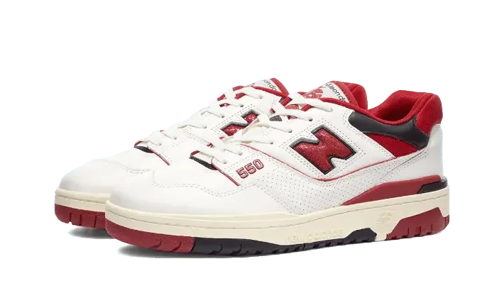 New Balance 550 Aime Leon Dore White Red - BB550AE1