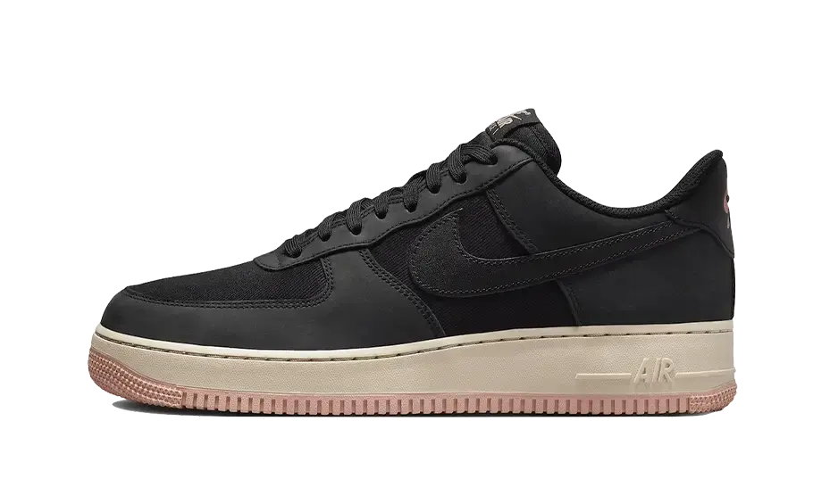 Air force 1 07 black gum on sale