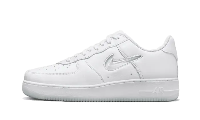 Air Force 1 Low 07 Retro Color of the Month Jewel Swoosh Triple White