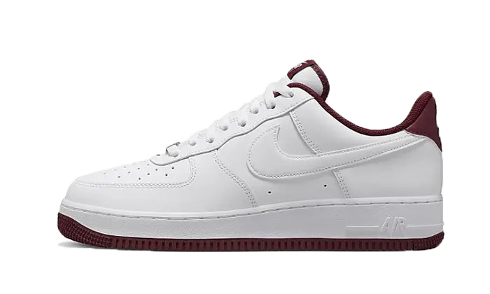Air Force 1 Low 07 White Dark Beetroot 38.5 EU 6 US 365