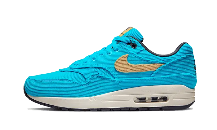 Air Max 1 Velluto a coste Blu Baltico MTHOR SHOP