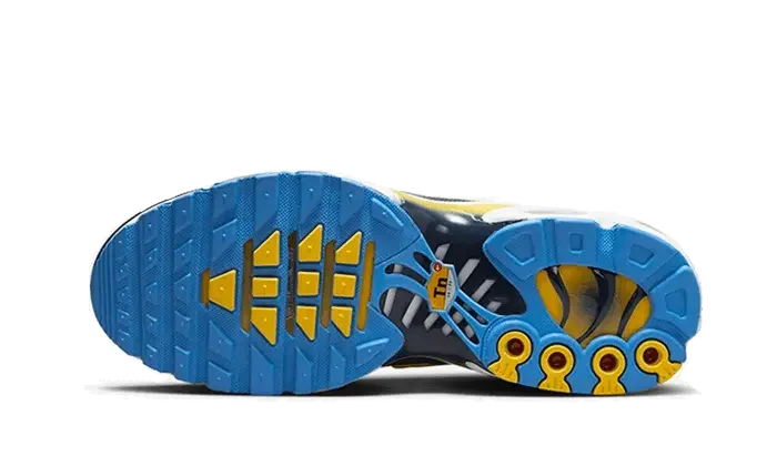 Nike Air Max Plus University Blue Topaz Gold
