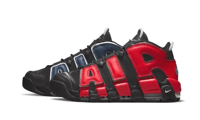 Nike Air More Uptempo Alternates Split Navy Red - DJ4400-001