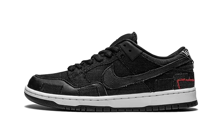 Wasted Youth × Nike SB Dunk Low 26cm Pantofi sport Nike SB x Wasted Youth Dunk Low Pro QS, Negru