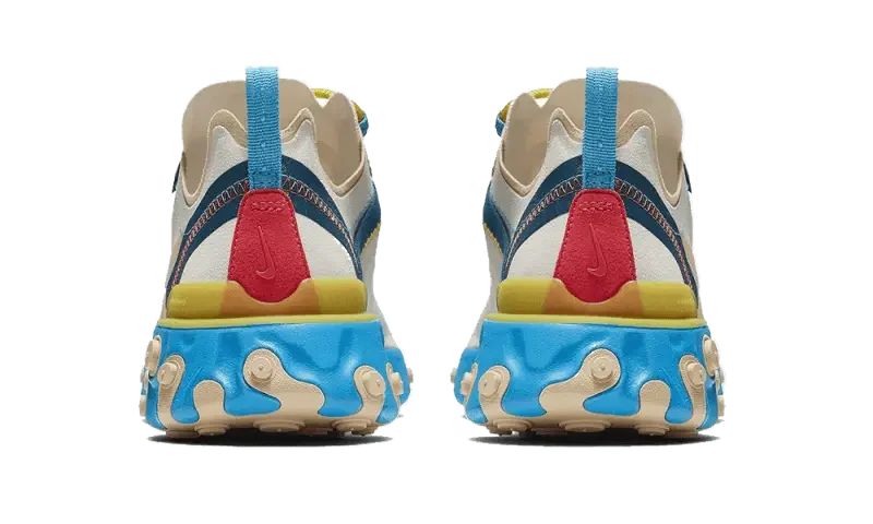 Nike React Element 55 Tan Blue Red - BQ2728-201