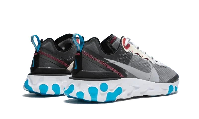 Nike React Element 87 Dark Grey Photo Blue