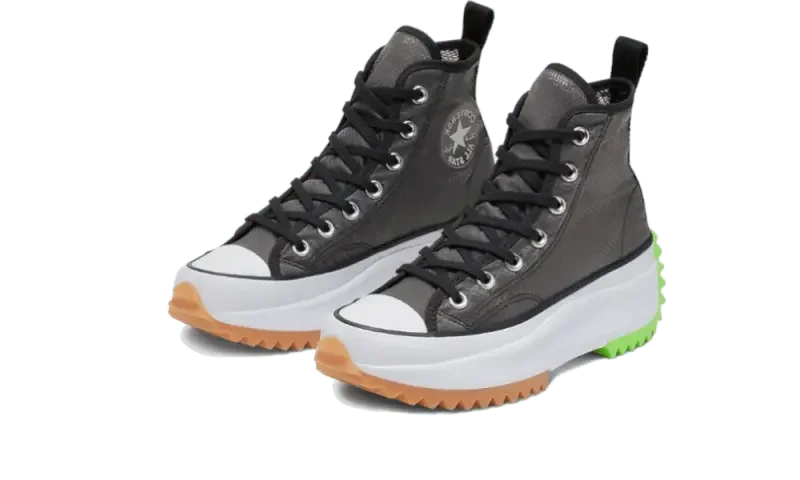 Converse Run Star Hike Hi Concrete Heat Ghost Green - 167852C