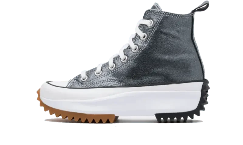Converse Run Star Hike Hi Metallic Black - 169241C