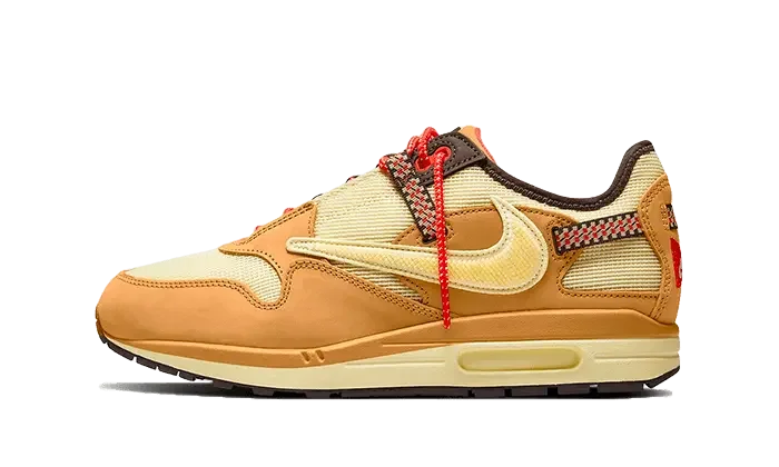 Nike Air Max 1 Travis Scott Cactus Jack Wheat Lemon Drop