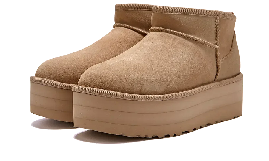 UGG Classic Ultra Mini Platform Boot Mustard Seed (W)