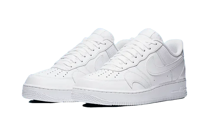 Air Force 1 Low Misplaced Swooshes Triple White - CK7214-100