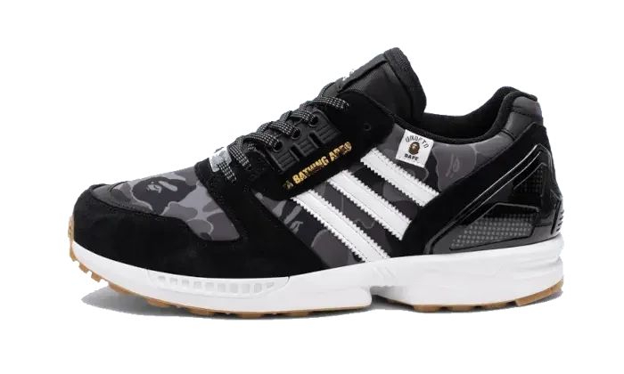 Adidas ZX 8000 Bape Undefeated Black - FY8852