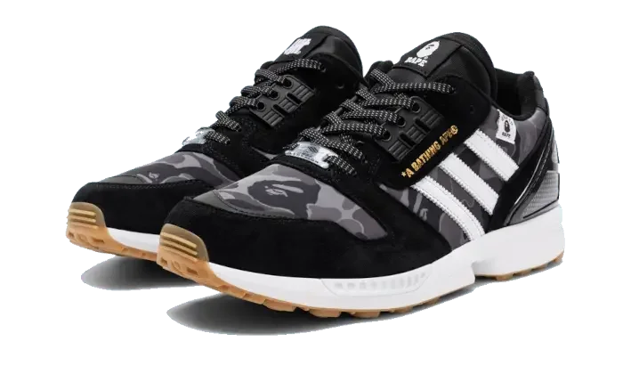 Adidas ZX 8000 Bape Undefeated Black - FY8852