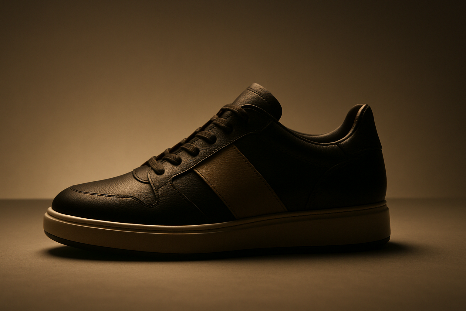 Lähikuva adidas BW Army -lenkkareista, jotka korostavat niiden tyylikästä muotoilua ja korkealaatuisia materiaaleja, aseteltuna minimalistiseen ja hienostuneeseen taustaan.