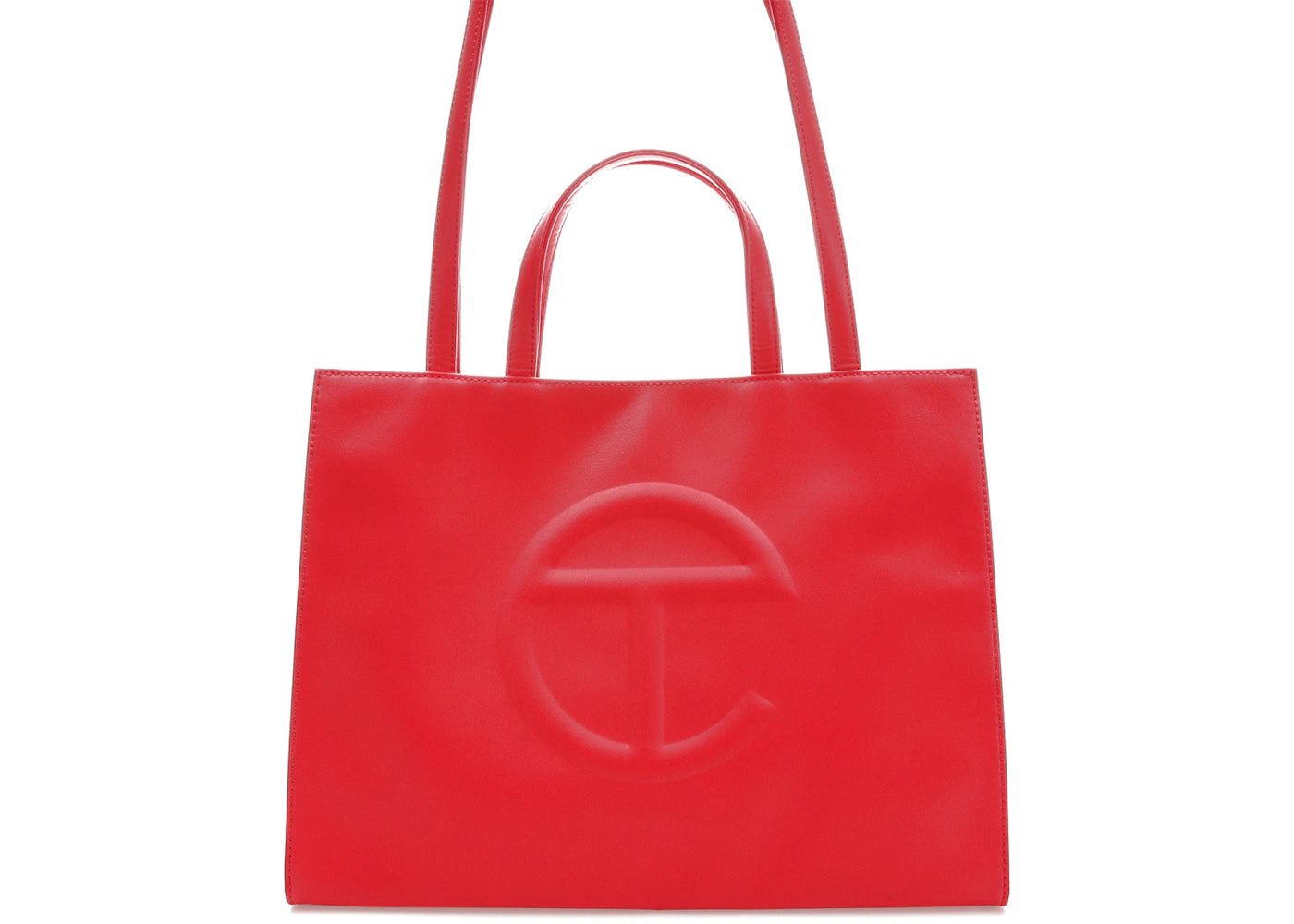 Telfar Shopping Bag Medium Red -1