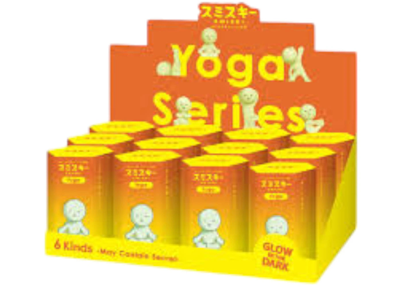 Smiski Yoga Series Sealed Case (12 Blind Box) -1