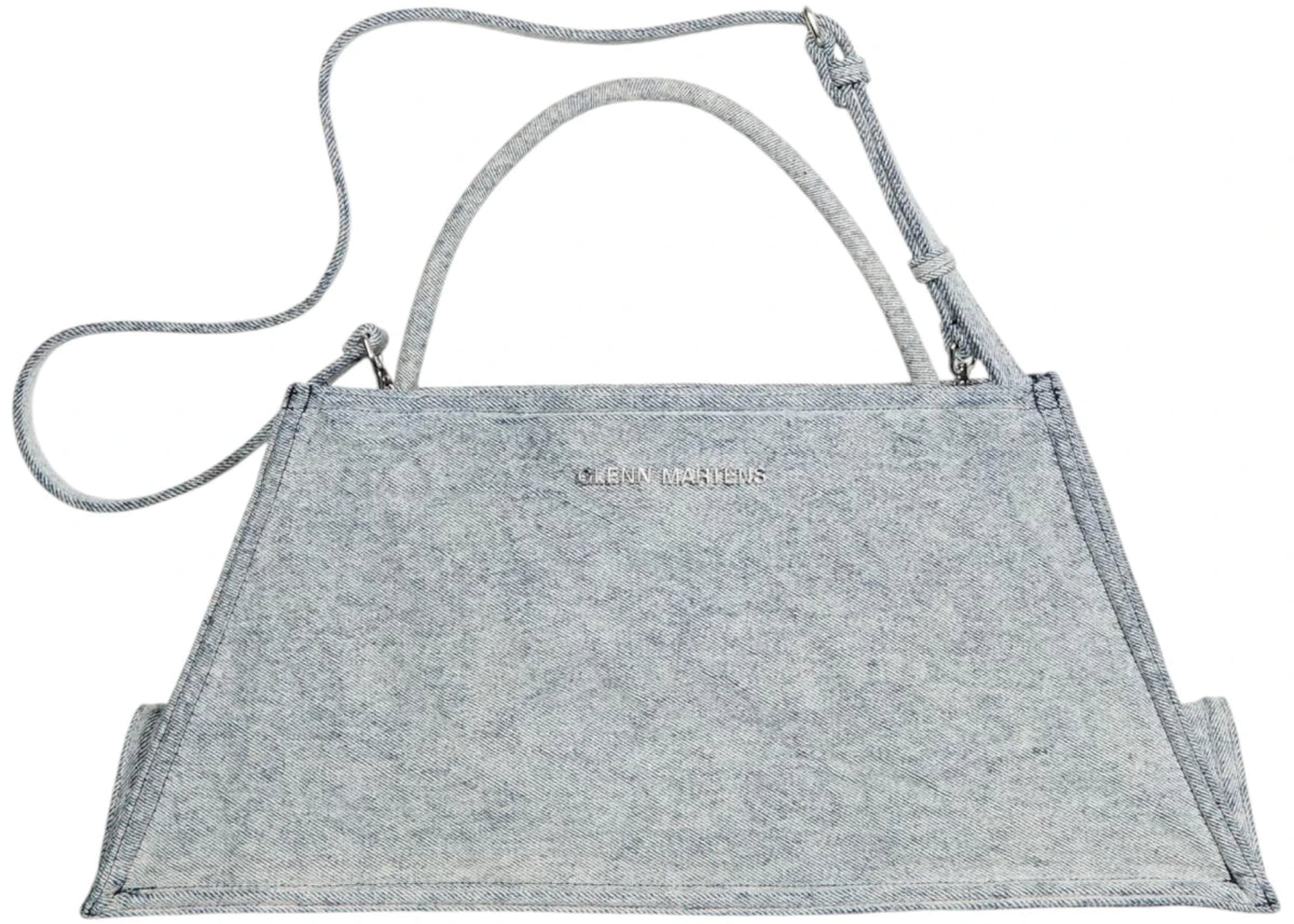 H&M x Glenn Martens Shoulder Bag Light Denim Blue -1