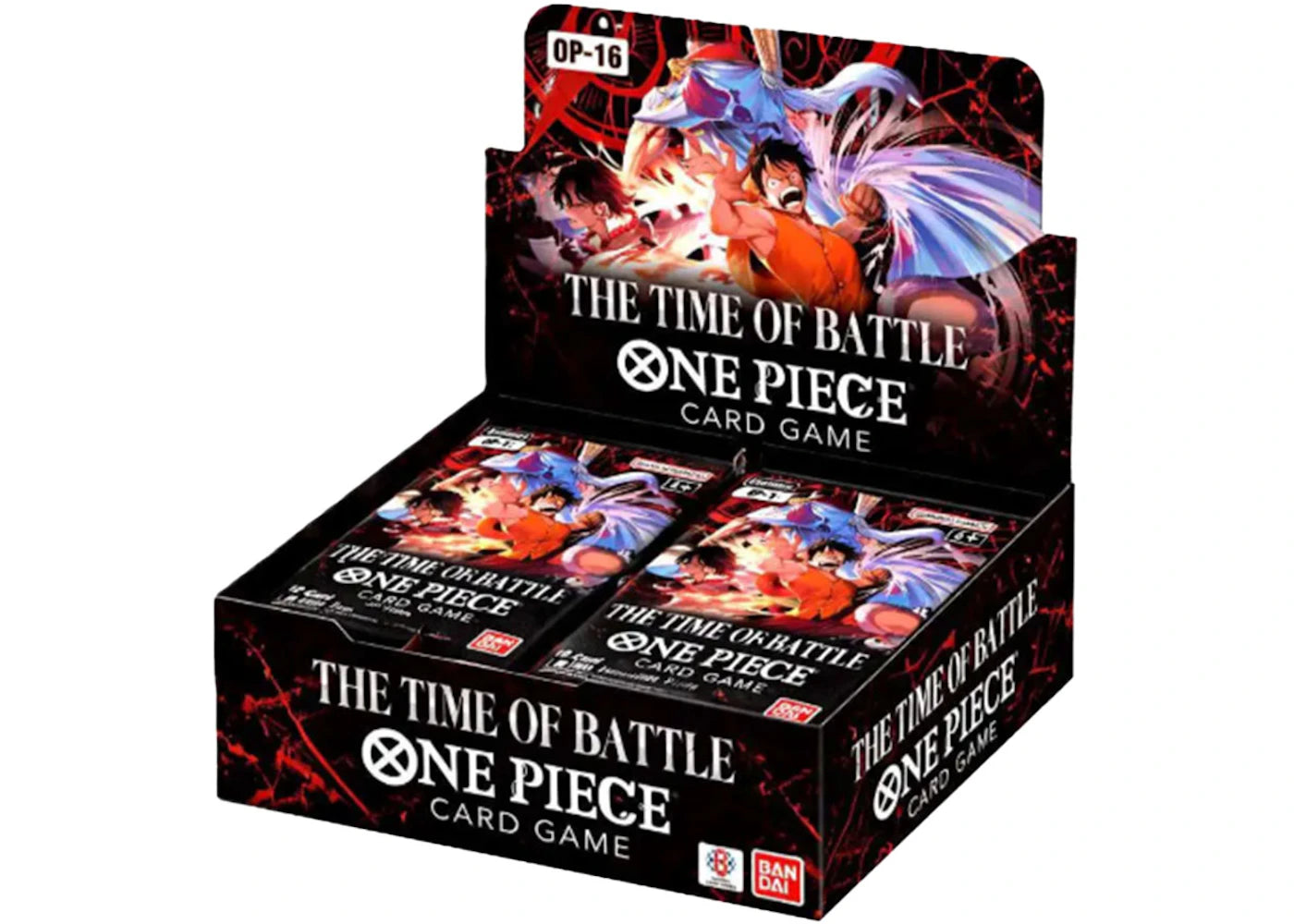2026 Bandai One Piece The Time Of Battle (OP-16) Booster Box -1