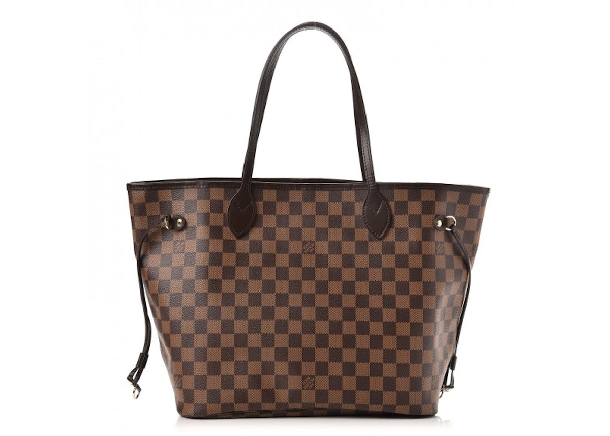 Louis Vuitton Neo Neverfull Damier Ebene (Without Pouch) MM Cerise Lining -1