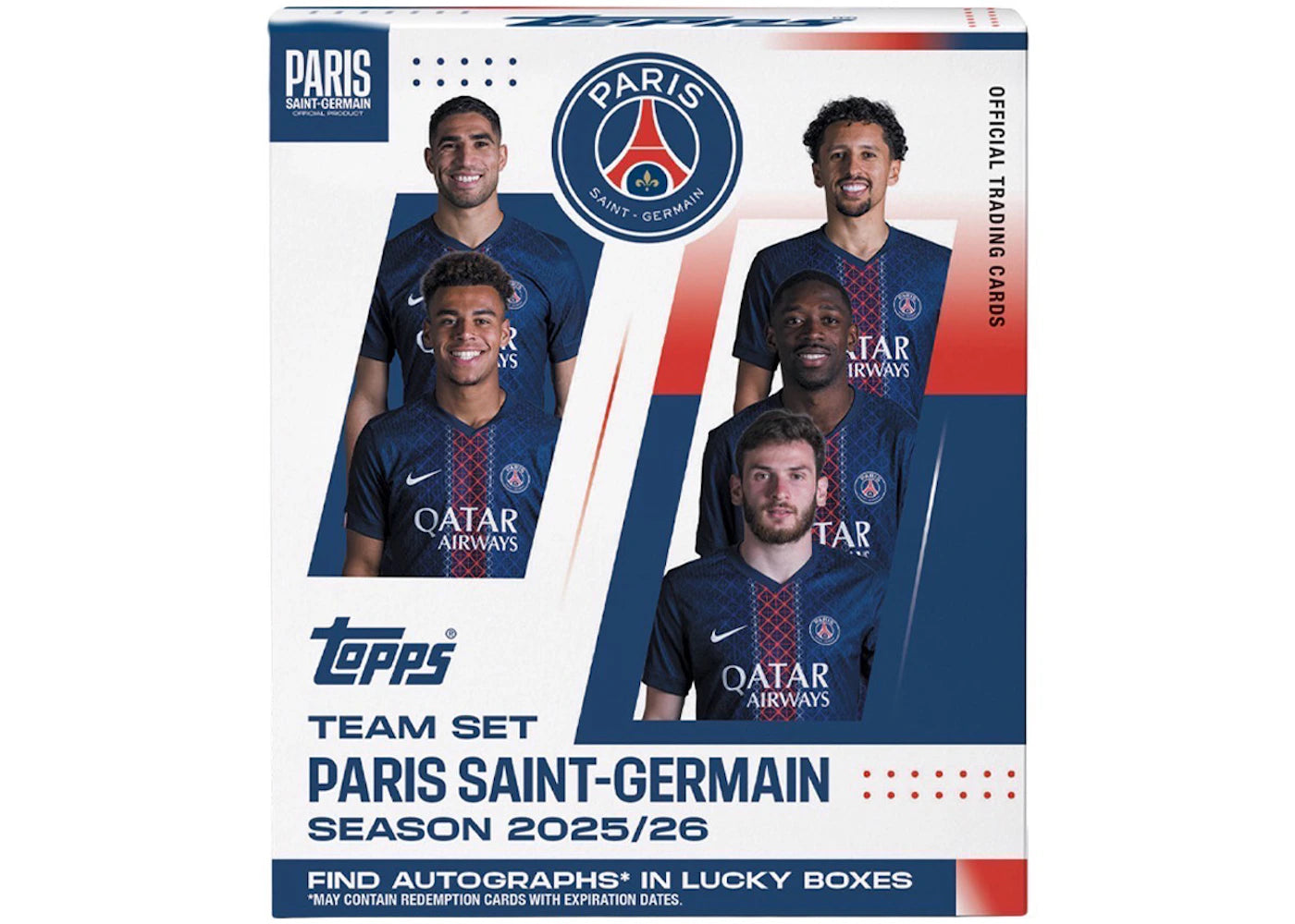 2026 Topps Paris Saint-Germain Team Set Soccer Team Box -1