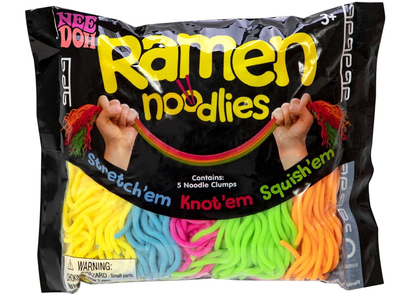 NeeDoh Schylling Nee Doh Ramen Noodle Squishy Fidget Toy -1