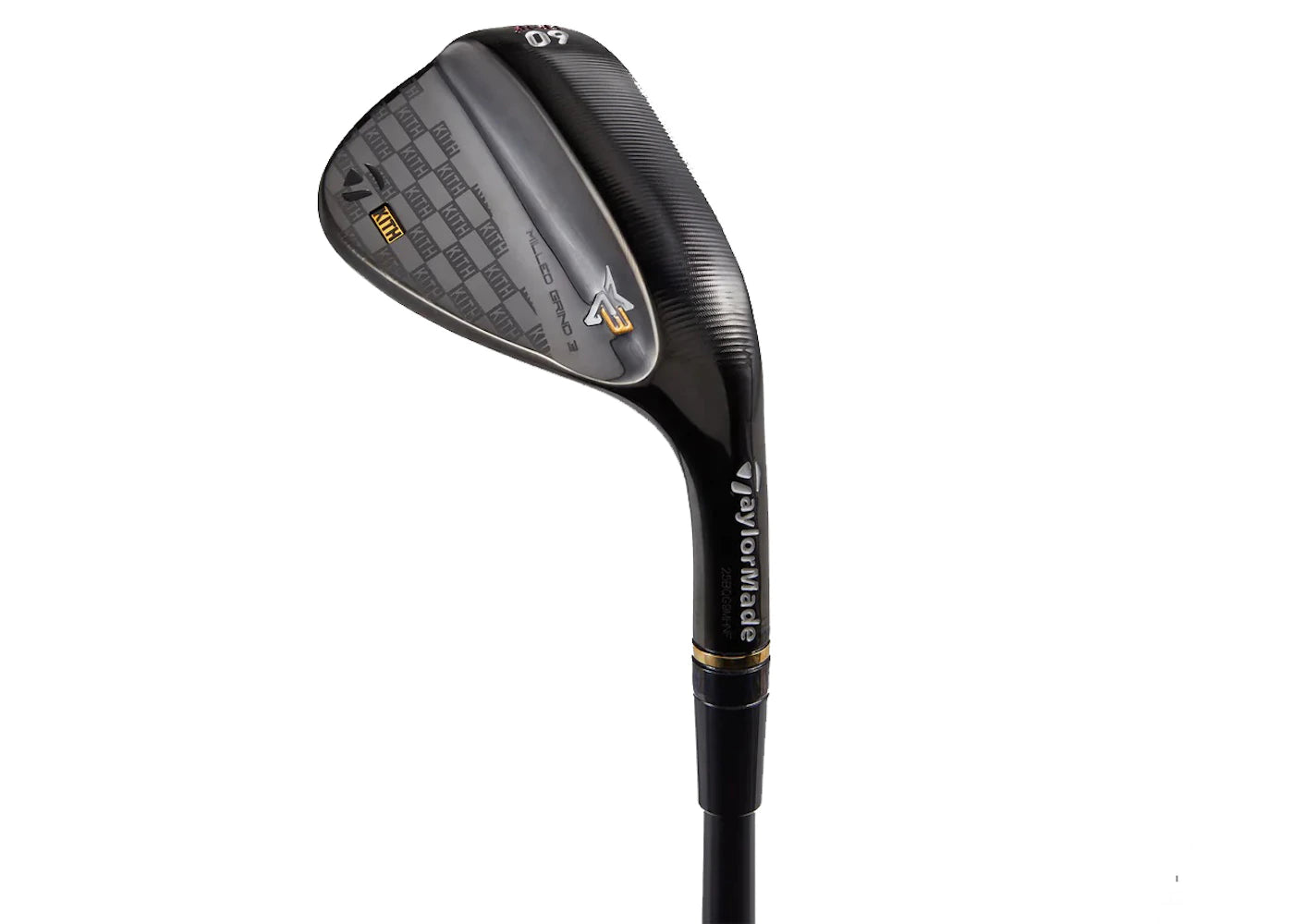 Kith TaylorMade Iron Milled Grind 3 60 Loft Wedge Black -1