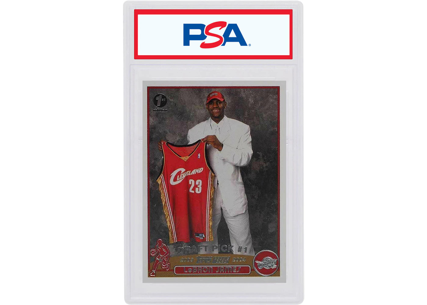 Lebron James 2003 Topps Rookie 1st Edition #221 (PSA or BGS Graded) -1