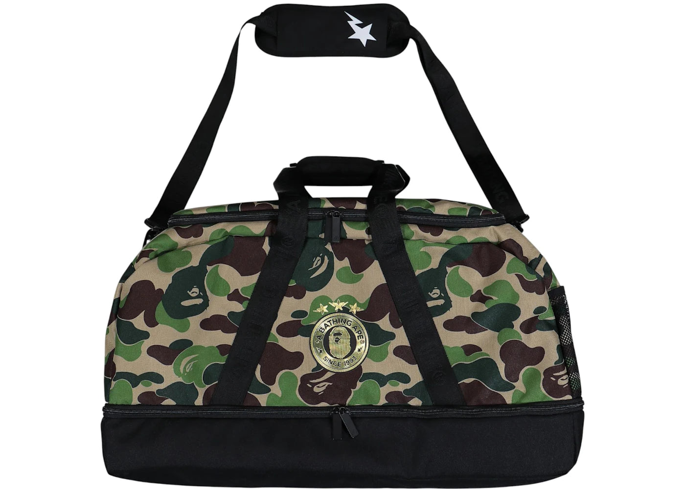 adidas X BAPE Duffle Bag Camouflage -1