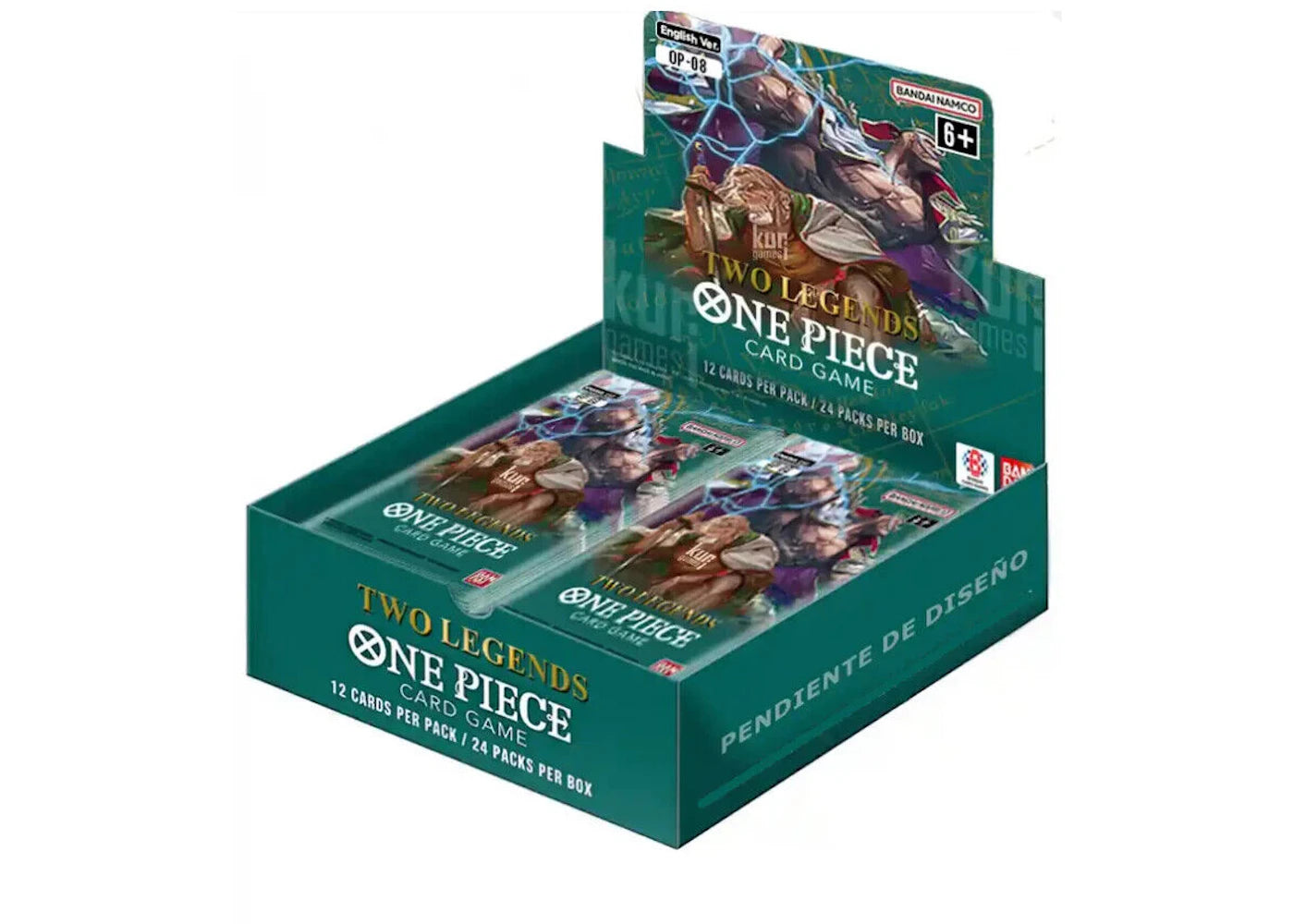 Bandai One Piece Card Game Two Legends Booster Box (OP-08 English) -1