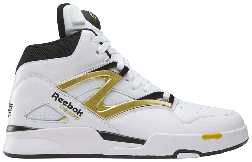 Reebok Pump Omni Zone II Retro White Black Gold -1