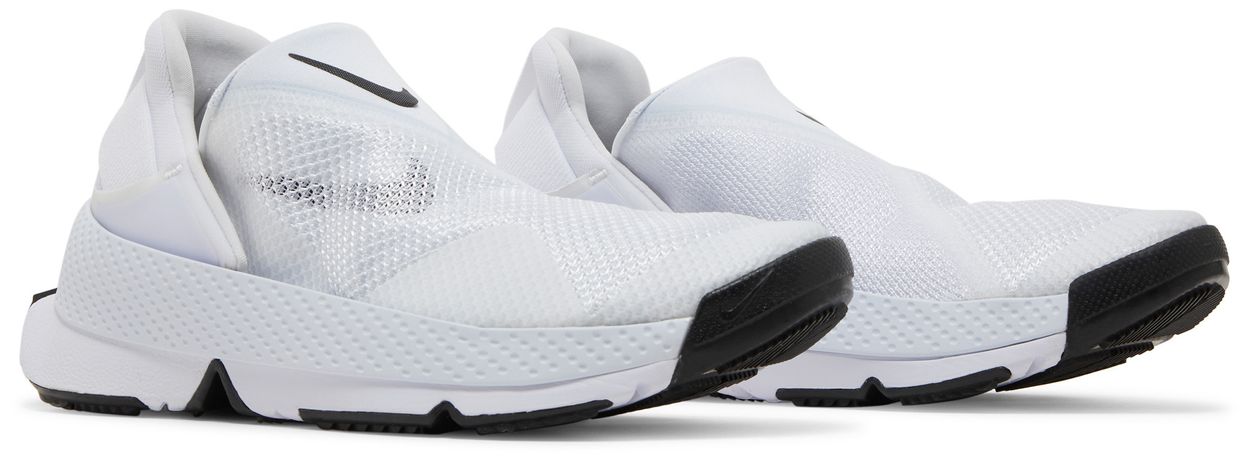 Nike Go FlyEase White Black (Women's)-Pair