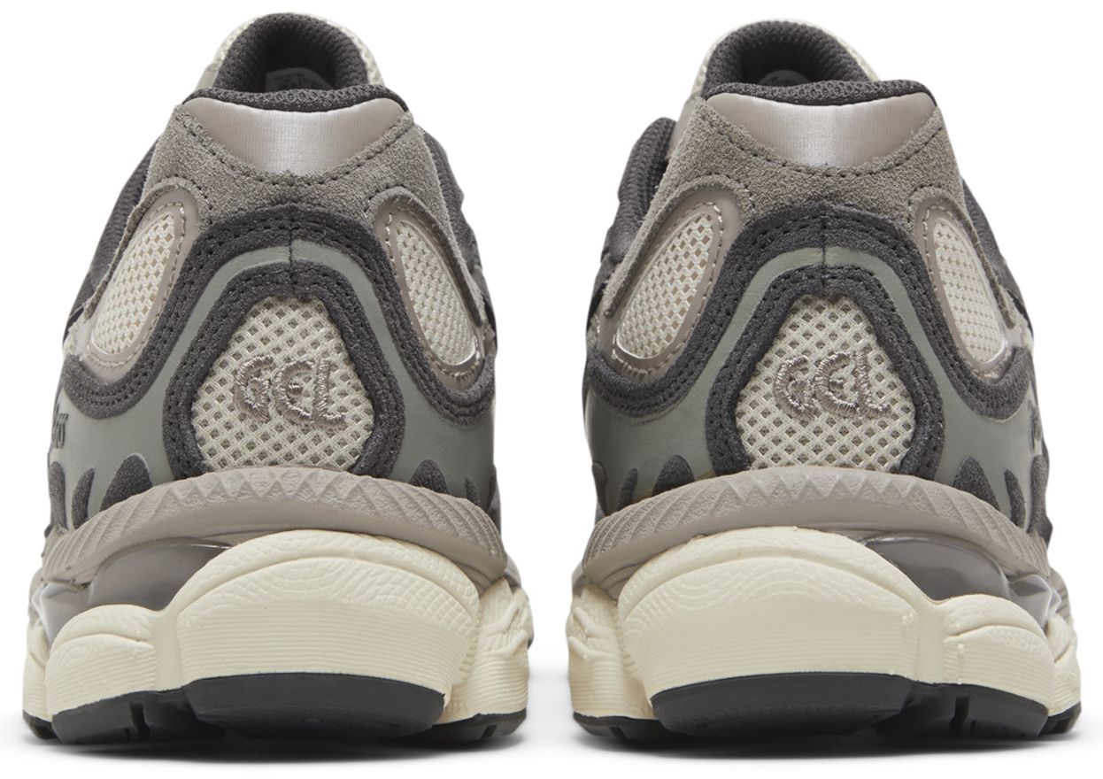ASICS Gel-NYC Oatmeal Obsidian Grey-Back